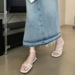 Sandali gladiatore donna estivi con cinturini eleganti - immagine 2