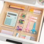 Set 60 organizer trasparenti per cassetti e bagno - immagine 3