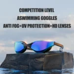 Set occhialini e cuffia da nuoto antifog per adulti - immagine 5