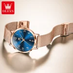 Orologio da donna elegante al quarzo impermeabile con data - immagine 3