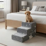Scala per cani e gatti a 3 o 4 gradini con rivestimento sfoderabile