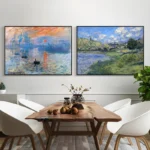 Poster su tela Claude Monet Classic Art per salotto - immagine 3