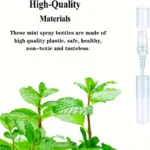 100 flaconi spray trasparenti da 2 ml/3 ml ricaricabili - immagine 3