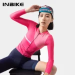 Maglia ciclismo donna manica lunga traspirante
