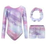 Body da balletto bambina con fiori di neve 5-12 anni - immagine 2