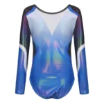 Body bambina maniche lunghe danza e ginnastica 5-12 anni - immagine 2