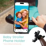Supporto telefono per passeggino e carrello con rotazione 360° - immagine 5