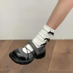 Scarpe Mary Jane donna con plateau, sportive e casual - immagine 2