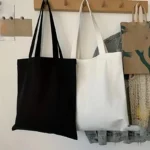 Borsa a tracolla in tela da donna capiente per tutti i giorni - immagine 2