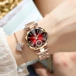 Orologio da polso donna elegante in acciaio impermeabile - immagine 5