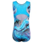 Body danza bambina senza maniche per balletto e ginnastica - immagine 3