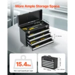 Cassetta degli attrezzi portatile 20,5" con 4 cassetti - immagine 2