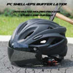 Casco bici MTB leggero con visiera magnetica rimovibile - immagine 3