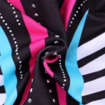 Body danza bambina a righe senza maniche - immagine 4