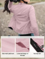 Giacca ciclismo da donna leggera antivento e resistente all’acqua - immagine 3