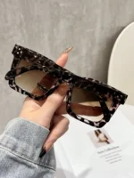 Occhiali da vista retrò unisex con montatura quadrata - immagine 6