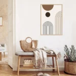 Poster astratto scandinavo geometrico per arredare la casa - immagine 5
