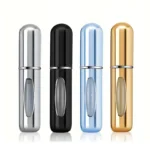 Mini atomizzatore profumo 5 ml in alluminio da viaggio