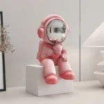 Statuetta astronauta in miniatura decorativa da scrivania - immagine 2
