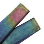 Body ginnastica e danza bambina manica lunga rosso blu - immagine 3