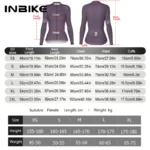 Maglia ciclismo donna maniche lunghe slim primavera/autunno - immagine 6