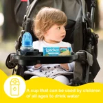 Porta snack e bevande in silicone per passeggino - immagine 6