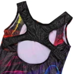 Body ginnastica bambina senza maniche con paillettes - immagine 5