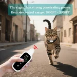 Collare da addestramento per gatti con telecomando a lunga distanza - immagine 2