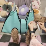 Amaca per toelettatura cani e gatti con supporto unghie - immagine 5