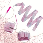 Nastro ginnastica ritmica 2 m con bacchetta e stella luminosa - immagine 5