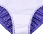 Body ginnastica artistica bambina con strass e maniche lunghe - immagine 5