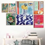 Poster Matisse astratto vintage per decorazione parete - immagine 2