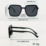 Set 14 occhiali da sole donna stile fashion urbano - immagine 5