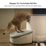 Stepper 3 in 1 per gatti con rampa, tappetino e vassoio - immagine 3