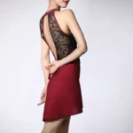 Body da ballo donna in pizzo per danza e ginnastica - immagine 2