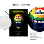 Poster su tela casco F1 moderno in stile graffiti - immagine 5