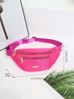 Marsupio donna impermeabile con tracolla regolabile - immagine 6