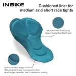 Pantaloni ciclismo donna imbottiti invernali traspiranti - immagine 4