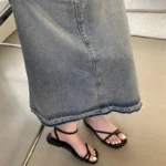 Sandali gladiatore donna estivi con cinturini eleganti - immagine 3