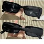 Occhiali rettangolari alla moda con lenti per PC unisex - immagine 6