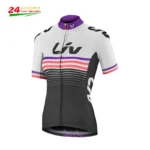 Maglia ciclismo estiva da donna a manica corta