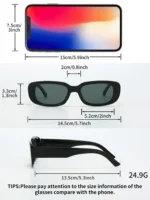 Set 5 occhiali da sole donna alla moda per ogni giorno - immagine 4