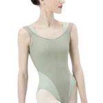 Body da balletto donna elasticizzato per danza e yoga