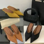 Ciabatte eleganti da donna con tacco medio sottile