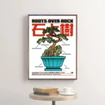 Poster astratto giapponese Koi su tela senza cornice - immagine 4