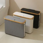 Cestino porta carta igienica con finestra trasparente - immagine 2