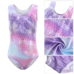 Body da balletto bambina con fiori di neve 5-12 anni - immagine 3