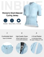 Maglia ciclismo donna estiva INBIKE Pro traspirante - immagine 4