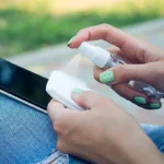 Bottiglia spray ricaricabile trasparente in plastica PET - immagine 3