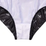 Body ginnastica bambina nero a maniche lunghe - immagine 5